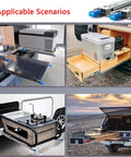 Heavy Duty Locking Drawer Slides With Side Mount Ball Bearing Rails Detachable for versatile vehicle installations