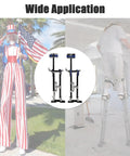 Height Adjustable Drywall Stilts You Can Rely On 24 to 40 Inch Aluminum Lifts for Painting Finishing Pruning Branches Cleaning