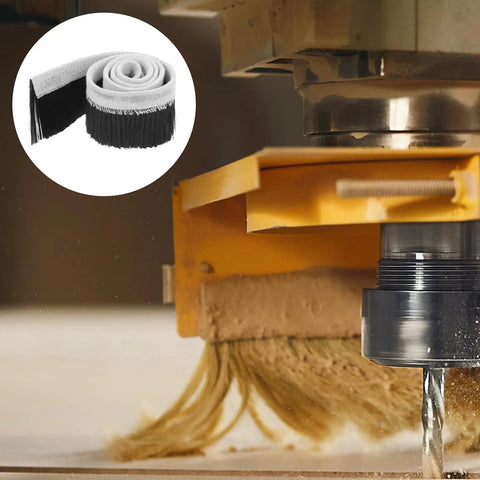 Boss Level Cnc Vacuum Dust Brush Kicks Sawdust And Chunky Wood Chips Outta Your Router Spindle Or Engraver helping keep machines clean.
