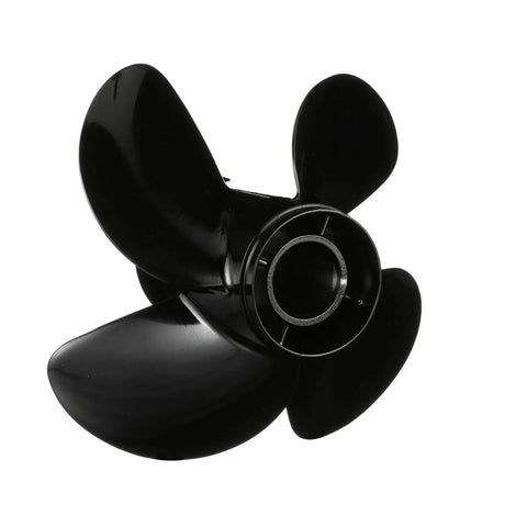 Four Blade Aluminum Propeller 14 Inch Diameter 23 Inch Pitch Right Hand Rotation For 90 To 115 HP Command Thrust And 150 To 300 HP Mercury MerCruiser Engines With Aggressive Cup And High Rake Design For Tenacious Gripping Performance.