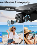 4K Camera Drone For Adults Foldable And Beginner Friendly With 3 Batteries And 36 Minute Flight Time, HD FPV Transmission
