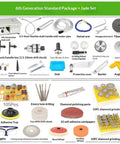 6th Generation Standard Package + Jade Set tools for Portable Mini Table Saw And Desktop Polishing Station For Jewelry Making And Gemstone Jade Crafting.