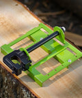 Adjustable Chainsaw Mill 2 To 6 Inches Wide For Precise Vertical Lumber Cutting Guide on timber