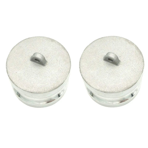 2 Pack Aluminum Type DP Cam And Groove Fittings With Female Coupler To Female NPT Includes Camlock Gasket Fittings 2 Inch Dust Plug Set
