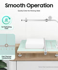 Portable 72W Hot Wire Foam Cutter With 100 To 240V AC Power shown on tabletop with foam block