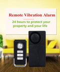 Wireless Anti Theft Vibration Alarm For Doors And Windows With 4 Sensors And 2 Remote Controls 110dB Loud Burglar Alarm for Security