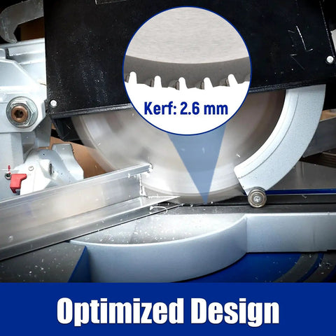 Close-up of a 14 Inch Metal Cutting Saw Blade With 66 Tooth for heavy duty chop saws in action, showing 2.6 mm thin kerf
