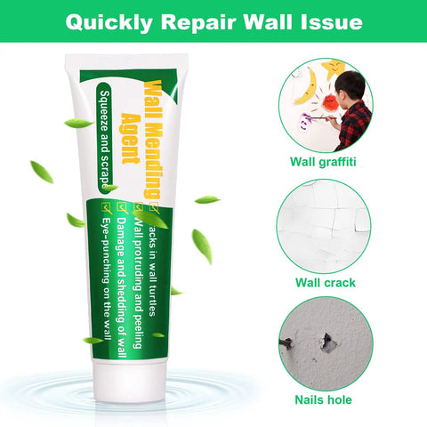 2 Pack Spackle Wall Repair Kit With Scrapers, Patch Patches, Nozzle Extenders, And Sandpaper For Quick Hole And Crack Fix On Drywall Or Plaster Walls For Home Use