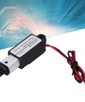 12V Mini Linear Actuator With 10mm Stroke, Aluminum Housing, Compact Electric Actuator With Wiring For Automation