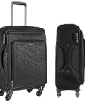Lightweight 20 Inch Carry On Luggage With Wheels 13.7 X 10.6 X 20.4 Inch Airline Approved Softside Suitcase TSA Lock Water Resistant