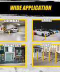 Wide application of Keep Your Spot Secure With Rock Solid 42 Inch Steel Safety Bollards 4.5 Inch Diameter in various settings.