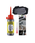 Graphite Powder Lubricant For Locks Hinges And Tools One Ounce Sixty Milliliters Ultra Fine Dry Film Lube bottle with pointed tip