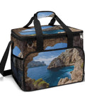 Insulated Picnic Backpack Tote Bag 30L Large Capacity Cooler Bag With Leakproof Waterproof Design for Beach Camping and BBQ