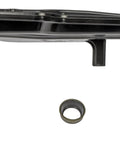 Side view of Transmission Oil Pan With Integrated Drain Plug For GM Vehicles OE Fix Durable Service Friendly Design Built To Withstand Impacts And Rigors Fits Select Models