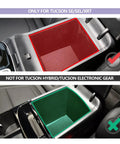 Center Console Organizer for 2022 2023 2024 2025 2026 Hyundai Tucson SEL SE XRT armrest compatibility diagram