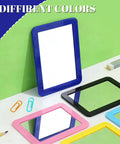 15 Pcs Magnetic Locker Mirrors Real Glass 5x7 Inch Small Makeup Mirrors For Fridge Toolbox Office Cabinet And Workshop.