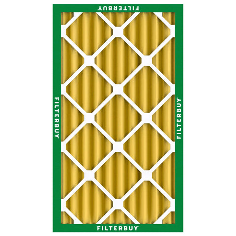 16x25x4 Air Filter MERV 11 Electrostatic Pleated For Pet Lovers And Allergy Defense shown in packaging