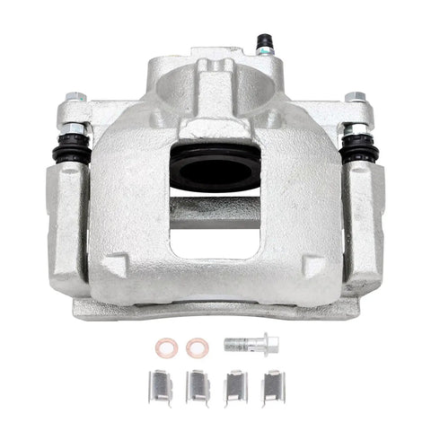 2 Piece Front Brake Caliper Replacement Kit For 2007 To 2018 Jeep Wrangler Liberty And Nitro With Brackets Disc Brake Calipers