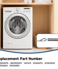 LG Washer Door Seal Kit With Gasket Boot Clamp And Retaining Ring Inner Door Seal For Compatible LG Models