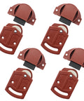 4 Sets 2.3 Inch Plastic Sliding Door Rollers For Wardrobes Cabinets Drawers And Furniture Suitable For Sliding Doors