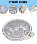 Upgrade 12 Inch Dual Haliant Radiant Surface Element For GE Ranges Replaces AP4344395 AH2321564 PS2321564, durable coil