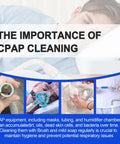 All In One CPAP Cleaning Kit With Cleaner And Hose Brush For CPAP Machine Deep Clean Mask Tubing Connectors And Water Tank