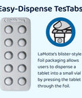 Nitrate Nitrogen Tablet Kit Refill For Water Testing Easy To Use Pro Grade Lab Reagents With Octa Slide 2 Comparator Reliable Lab Supply For Accurate Nitrate Readouts And Consistent Results, foil blister pack