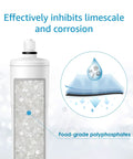 No Fuss Whole House Scale Inhibitor Filter Cartridge Compatible With AP430SS cross-section with limescale prevention detail