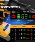 Smart tension control on Cordless Rivet Nut Gun For 20V Max Batteries Tool Only, Auto Mode And Memory Mode, Brushless Motor display