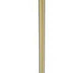 European Style Toilet Tissue Stand in Satin Brass, Solid Brass Construction, Heavy Base Prevents Tipping, Soft Felt Pads Protect Surfaces