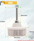 2 Inch Bristle Disc Kit With Six Pieces In 50, 80, And 120 Grit For Abrasive Coating Removal From Metal With One Quarter Inch Shank Attachment Great For Engine Gasket Surfaces And Hard To Reach Areas