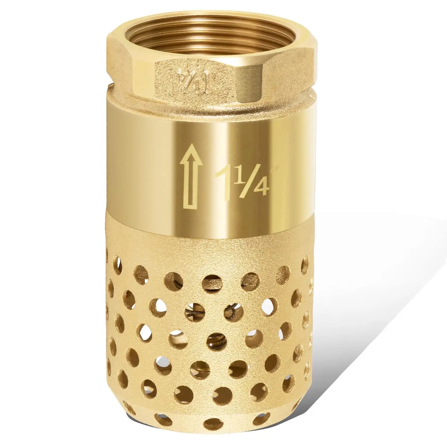 Well Pump Foot Valve 1-1/4 Inch Check Valve Brass