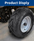 Go Kart And Mini Bike Tire 145/70-6 Tubeless Rear V-Tread, 6 Inch Rim Fitment On Mini Bike