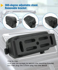 Ultra Loud Mini Car External Speaker For CB Ham And Scanners with 360-degree adjustable stand and removable bracket