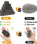 MAQIHAN steel wool pads 0000, 15 pcs, gray extra-fine steel wool for polishing surfaces