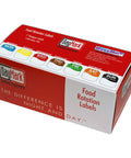 1 Inch Day Of The Week Removable Labels Set With Dispenser Box Monday Through Sunday Color Coded For English Spanish And French Use