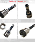 R8 ER40 Collet Chuck Set With Holder, 7 By 16 To 20 Drawbar Thread, R8 Taper Shank, ER40 Spanner Included, High Quality Durable Lathe Milling Tool