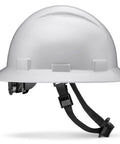 Full Brim Hard Hat For Construction Crew, Lightweight HDPE With Padded Interior, Grey Carbon Fiber Gloss Finish, OSHA Approved Safety Helmet