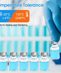 Sterile Glass Vials With Self Healing Injection Port And Plastic Aluminum Flip Caps 2ml Or 5ml Empty Vials For Injection And Peptide Storage 10 Pack Leakproof Sealing Ideal For Lab Pharmacy Or Home Use