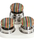 58 Mm Espresso Tamper Kit With Fine Wdt Needle Tool And Gravity Distributor, Includes Textured Silicone Mat For Steady Tamping.