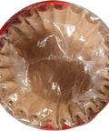 Basket Coffee Filters Natural Brown Unbleached 100 Count, Top Notch Textured Paper That Holds Its Shape And Won’t Tear