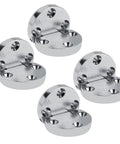 4 Pack Zinc Alloy Flip Hinges For Folding Tables And Desks, Heavy Duty Table Hardware For Workbenches, Flap Tables, Sturdy, Easy Install