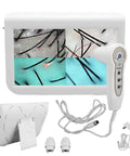 10.2 Inch Skin And Hair Analyzer Pro Grade Gear with LCD screen, digital skin detector, dual 50X and 200X lens camera, HD visual scalp scan