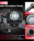 Tough As Nails Cast Iron Hot Water Circulator Pump Fits Grundfos Up1510S7PTLC 59896288P1 with built-in timer and power cord.