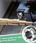 ER40 Spring Collet Chuck for CNC Milling and Lathe Engraving Machines 22mm Clamping Diameter 40Cr Steel Pro Grade Collet Holder
