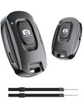 Two Pack Wireless Remote Shutter For iPhone And Android Cameras Bluetooth Photo Clicker with charging cable