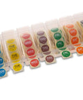 Day Of The Week Three Quarters Inch Circle Permanent Labels Mon Through Sun With Dispenser Included Seven Thousand Labels For Organized Kitchen Storage