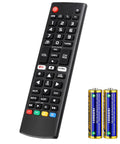Universal Smart TV Remote Replacement For All LG OLED 3D ThinQ TVs With Battery Easy Setup No Fuss Plug And Play Control For AKB75095307
