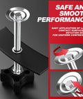 Heavy Duty Brake Caliper Compression Tool For Quick Pad Replacement, Piston Pusher And Disc Brake Spreader with large contact area