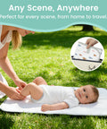 Portable Baby Changing Pad With Waterproof, Wipeable Surface For On The Go Parents, Ultra Compact Diaper Changing Mat Travel Essential